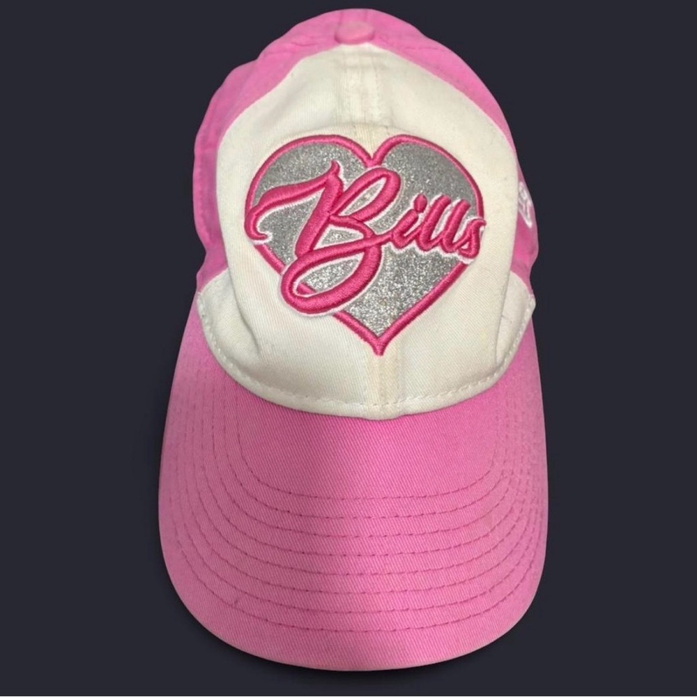 Hot Pink YOUTH Buffalo Bills New Era NFL baseball cap